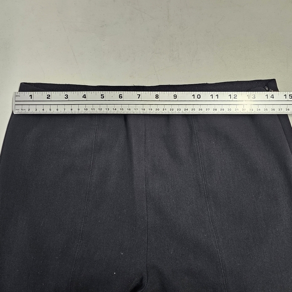 Vince. Women's Sz M Black Center Seam Ankle Back Split Side Zipper - Picture 8 of 8